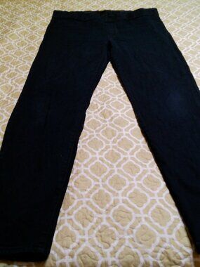 LIVERPOOL PULL ON DARK BLUE JEANS SIZE 16 GOOD CONDITION